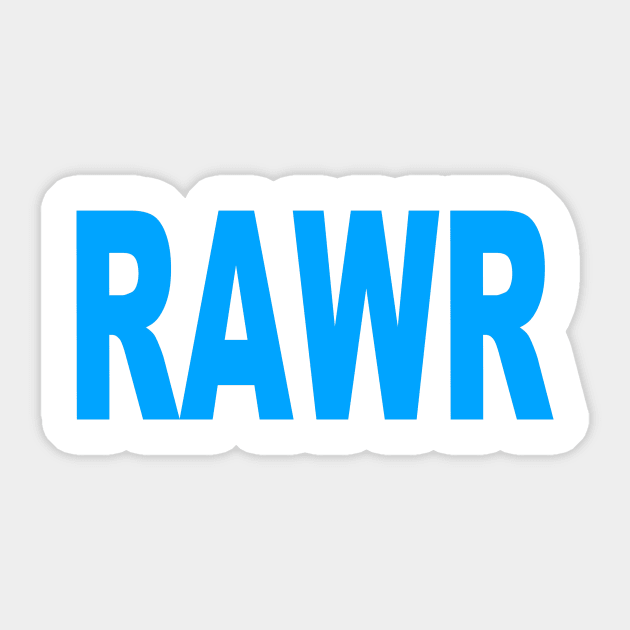 RAWR Sticker by bones